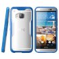 SUPCASE HTC One M9 Unicorn Beetle Premium Hybrid Protective Clear Case Frost/Blue