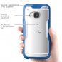 SUPCASE HTC One M9 Unicorn Beetle Premium Hybrid Protective Clear Case Frost/Blue