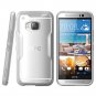 SUPCASE HTC One M9 Unicorn Beetle Premium Hybrid Protective Clear Case Frost/Gray