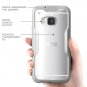 SUPCASE HTC One M9 Unicorn Beetle Premium Hybrid Protective Clear Case Frost/Gray