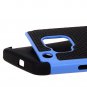HTC ONE M9 Case, M9 case, E LV HTC ONE M9 Case Full Body Hybrid Armor Protection- LIGHT BLUE