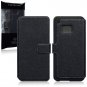 HTC One M9 Case, Terrapin [Stand Feature] [Ultra Low Profile] [Crosshatch] HTC One M9 Case- Black