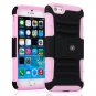 HTC One M9 Case - KAYSCASE Heavy-Duty Belt Clip Dual-layer ArmorHolster Hybrid Cover Case-Pink