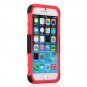 HTC One M9 Case - KAYSCASE Heavy-Duty Belt Clip Dual-layer ArmorHolster Hybrid Cover Case-Red
