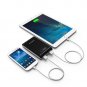 RAVPower Element 10400mAh External Battery USB Portable Charger- Black
