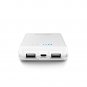 RAVPower Element 10400mAh External Battery USB Portable Charger- White