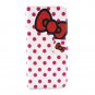 iPhone 6 Plus 5.5" Case, Speedtek Bowknot Pattern Premium PU Leather Wallet