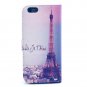 iPhone 6 Plus 5.5" Case, Speedtek Eiffel Tower Pattern Premium PU Leather Wallet