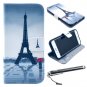 iPhone 6 Plus 5.5" Case, Speedtek Eiffel Tower Pattern Premium PU Leather Wallet