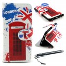 iPhone 6 Plus 5.5" Case, Speedtek London Tel Pattern Premium PU Leather Wallet