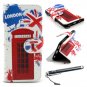 iPhone 6 Plus 5.5" Case, Speedtek London Tel Pattern Premium PU Leather Wallet