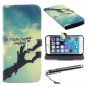iPhone 6 Plus 5.5" Case, Speedtek Love Sky Pattern Premium PU Leather Wallet