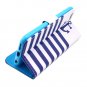iPhone 6 Plus 5.5" Case, Speedtek Mariner Pattern Premium PU Leather Wallet