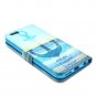 iPhone 6 Plus 5.5", Speedtek Mariner Pattern Premium PU Leather Wallet Flip