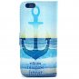 iPhone 6 Plus 5.5", Speedtek Mariner Pattern Premium PU Leather Wallet Flip