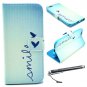 iPhone 6 Plus 5.5" Case, Speedtek Smile Pattern Premium PU Leather Wallet Flip