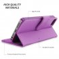 Snugg iPhone 5 / 5s Case - Leather Flip Case with Lifetime Guarantee (Purple) Apple iPhone 5 / 5s