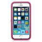 Eagle Cell Hybrid Armor Protective Case with Stand for Apple iPhone 6 Black/Hot Pink