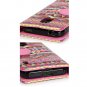 Galaxy S5 ACTIVE Case, Galaxy S5 Active Flip Case - E LV Deluxe PU Leather Folio Wallet-Colorful