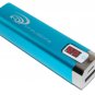 R & L innovations GenII Universal USB, Ultra Compact, High Capacity 2600mah, Aluminum Portable-Blue