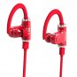 SOLEMEMO Wireless Bluetooth 4.0 Stereo Handfree Exercise/Running/Sports & Gym Headset-Red
