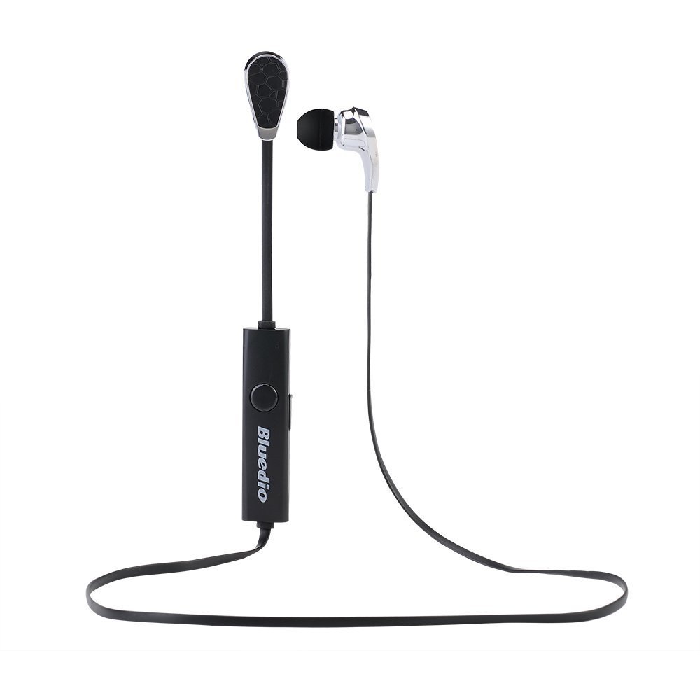 [Upgraded] VicTsing Bluetooth 4.1 Wireless Stereo lightest Sport Headset[ Black] Headphones with Mic