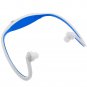 5IVE S9 Wireless Bluetooth 3.0 Headset Sports Headphone with Mic for iOS/Android/Windows (White+Blue