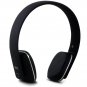 August EP636 Bluetooth Wireless Stereo NFC Headphones Comfortable [Black Headset built-in Microphone