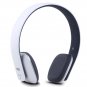 August EP636 Bluetooth Wireless Stereo NFC Headphones - Comfortable On-ear Headset-White