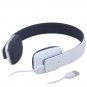 August EP636 Bluetooth Wireless Stereo NFC Headphones - Comfortable On-ear Headset-White