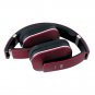 August EP650 Bluetooth Wireless Stereo NFC Headphones - Comfortable Leather Cushioned Headset-Red