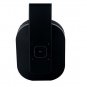 August EP650 Bluetooth Wireless Stereo NFC Headphones - Comfortable Leather Cushioned Headset-Black