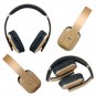 August EP650 - Bluetooth Wireless Stereo NFC Headphones - Over Ear Cordless Headphones-Gold