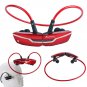 Alpatronix HX200 Active In-Ear Bluetooth Headphones & Wireless Headset with Built-In Mic-Red