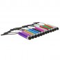 12pcs Touch Stylus Pen for Iphone 5 4s 4 3g/s Ipad 3 2 Mini Ipod Touch Samusng HTC-12pcs Stylus