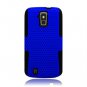 Eagle Cell PHZTEN9100NTBKBL Progressive Hybrid Protective Gummy TPU Mesh Defense Black/Blue
