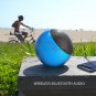 GOgroove BlueSYNC OR3 Portable Wireless Bluetooth Speaker (Limited Blue Splatter Edition