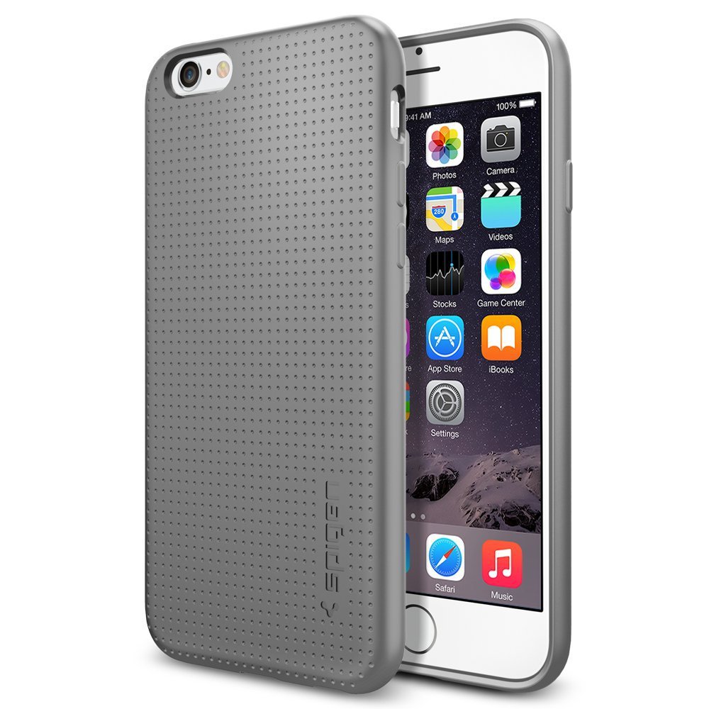 Spigen [SOFT-FLEX] iPhone 6 (4.7) Case Slim **NEW** [Capsule] [Gray]
