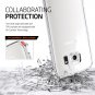 Galaxy S6 Edge Case, Spigen [AIR CUSHION] Galaxy S6 Edge Case Bumper **NEW**Crystal Clear