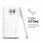 Galaxy S6 Edge Case, Spigen [Exact-Fit] Galaxy S6 Edge Case Slim **NEW** [Thin Fit] Shimmery White