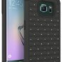 Galaxy S6 Edge Case, Bastex Heavy Duty Hybrid Protective Armor Case - Soft Black
