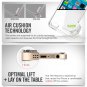 Spigen [AIR CUSHION] [Screen Shield] Apple iPhone 5S Case Bumper ULTRA HYBRID [Crystal Clear]