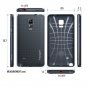 Spigen [STRONG-FLEX] Galaxy Note 4 Case Soft NEW [Ultra Capsule] [Metal Slate]