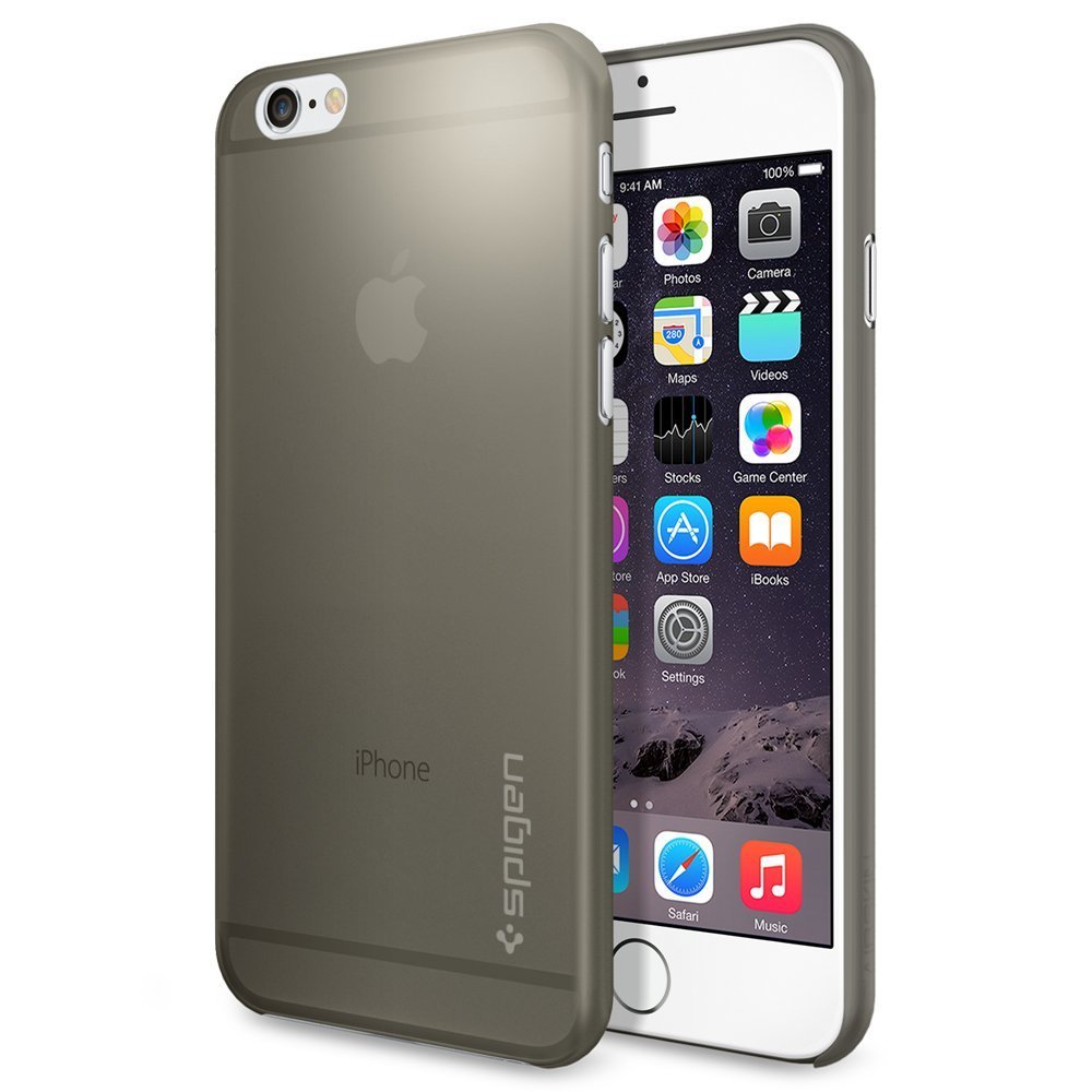 Spigen [Ultra-Thin] iPhone 6 (4.7) Case Slim NEW [Air Skin] [Gray]