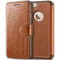 Verus [Special Edition] iPhone 6 Plus 5.5" Wallet Case [Layered Dandy Dairy][Brown]