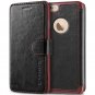 Verus [Special Edition] iPhone 6 Plus 5.5" Wallet Case [Layered Dandy Dairy][Black]