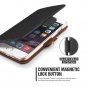 Verus [Kickstand Feature] iPhone 6 Plus 5.5" Wallet Case [Dandy Klop][Black]