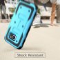 Galaxy S6 Case, [Armorbox] i-Blason built in [Screen Protector] [Full body] [Blue