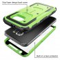 Galaxy S6 Case, [Armorbox] i-Blason built in [Screen Protector] [Full body] -Green