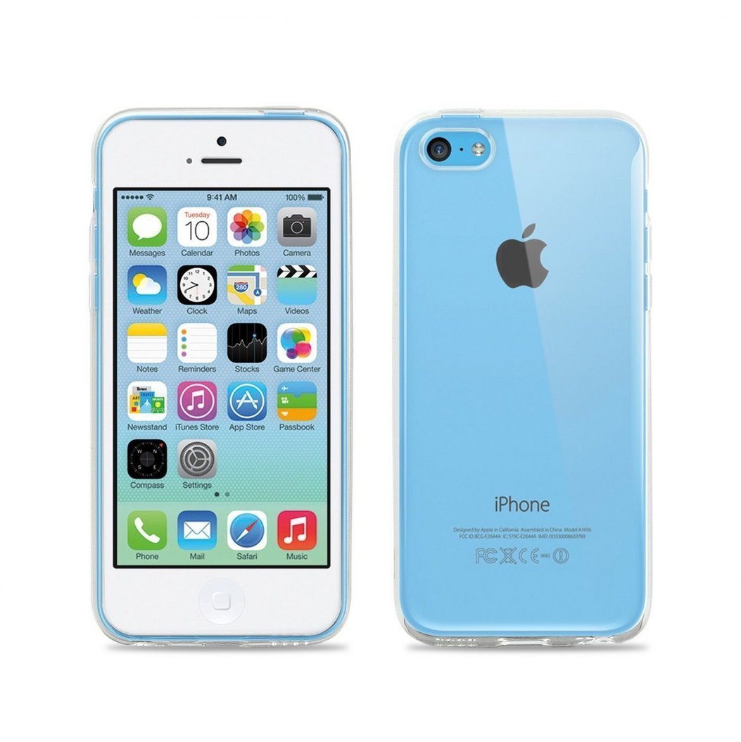 Case Army Scratch-Resistant Slim Clear Case Soft TPU for iPhone 5C Hard Shell Back